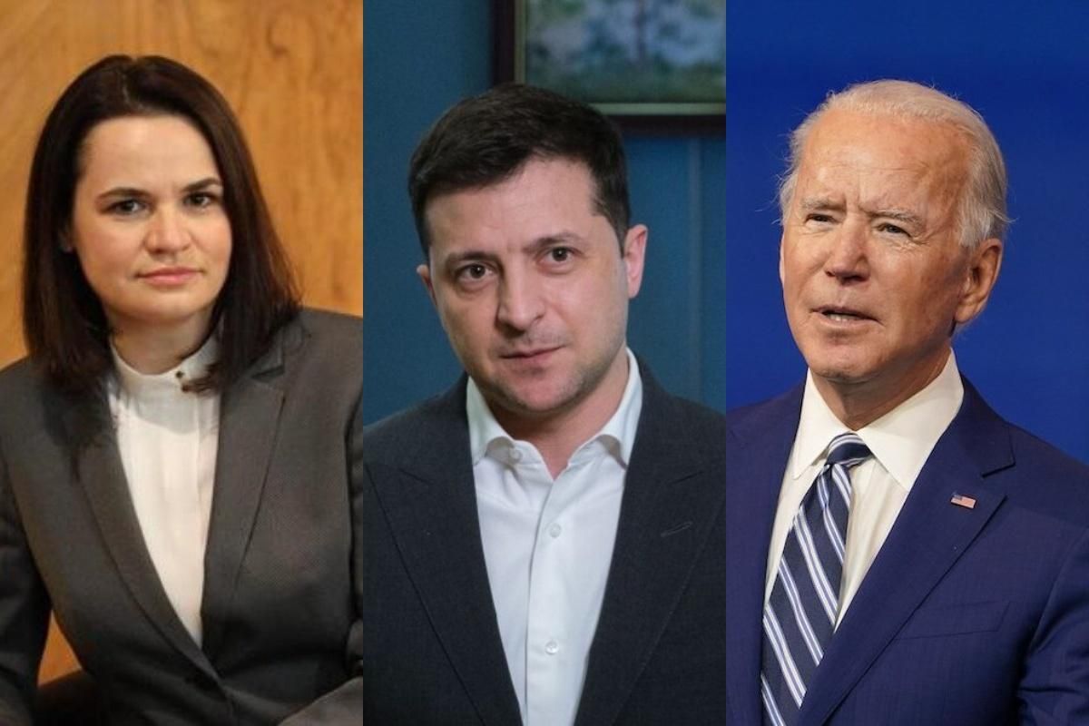 Тихановськая планирует встретиться с Зеленским и Байденом Тихановськая планирует встретиться с Зеленским и Байденом