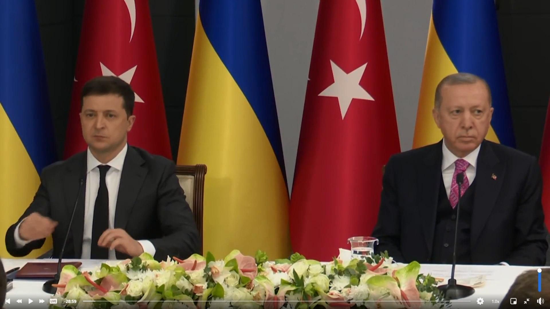 Говорили 2 години: про що домовилися Зеленський та Ердоган: відео