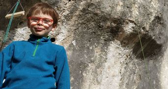 8-летний мальчик установил мировой рекорд в скалолазании, пройдя сложный маршрут
