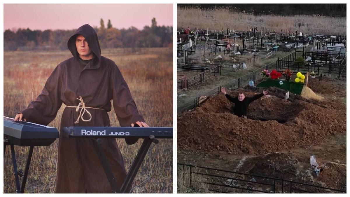 В Харькове тиктокер устроил вечеринку на кладбище
