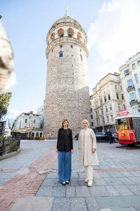Олена Зеленська з пані Ердоган