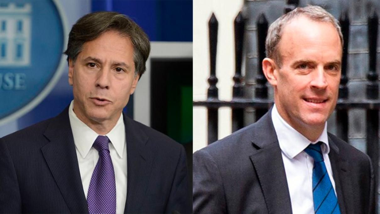 США та Британія обіцяють Україні підтримку під час провокацій Росії США та Британія обіцяють Україні підтримку під час провокацій Росії