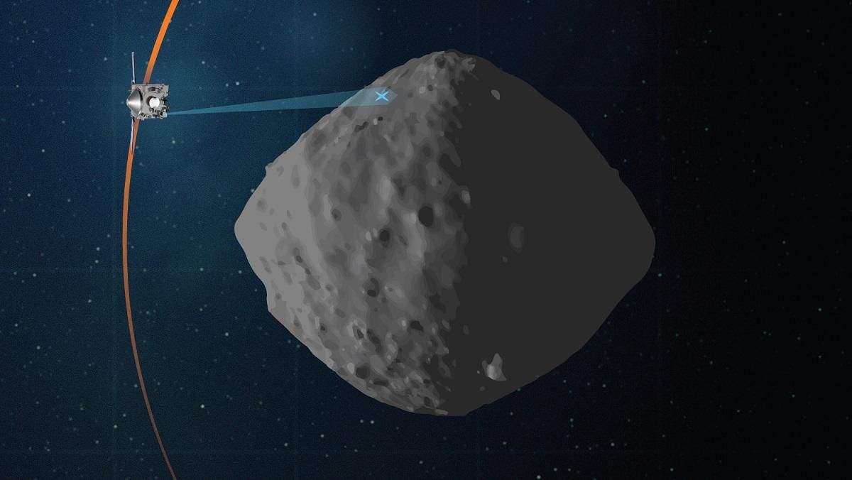 OSIRIS-REx совершил финальный облет астероида Бенну