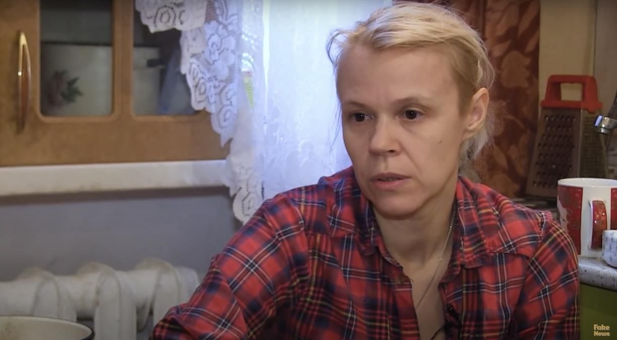 Авторку фейку про розіп'ятого хлопчика у Росії не мають за людину