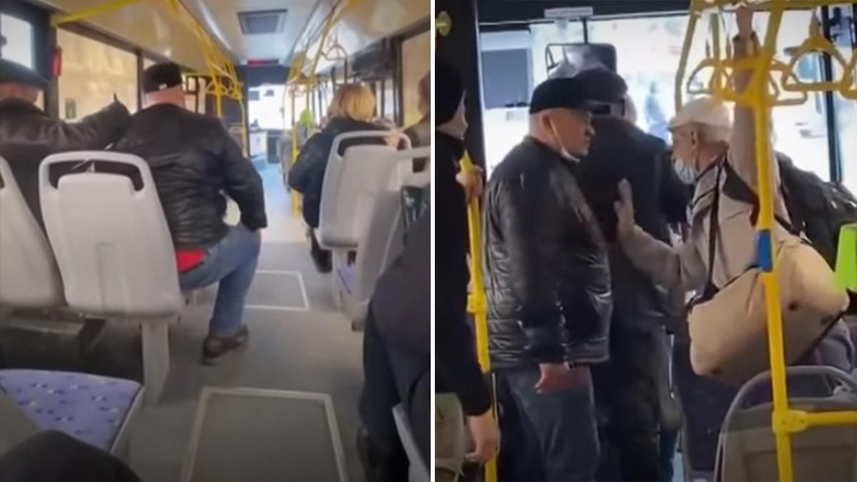 Понаїхали: у Сімферополі росіянин накинувся на кримчанку – відео Понаїхали: у Сімферополі росіянин накинувся на кримчанку – відео