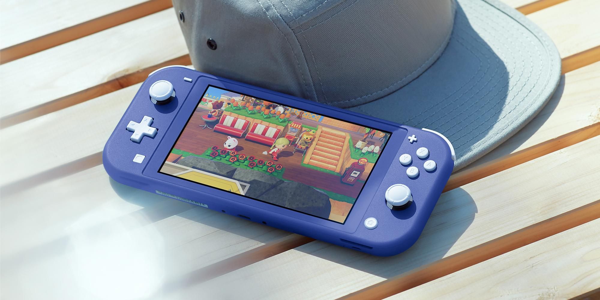 Nintendo представила нову модель Switch Lite в синьому кольорі