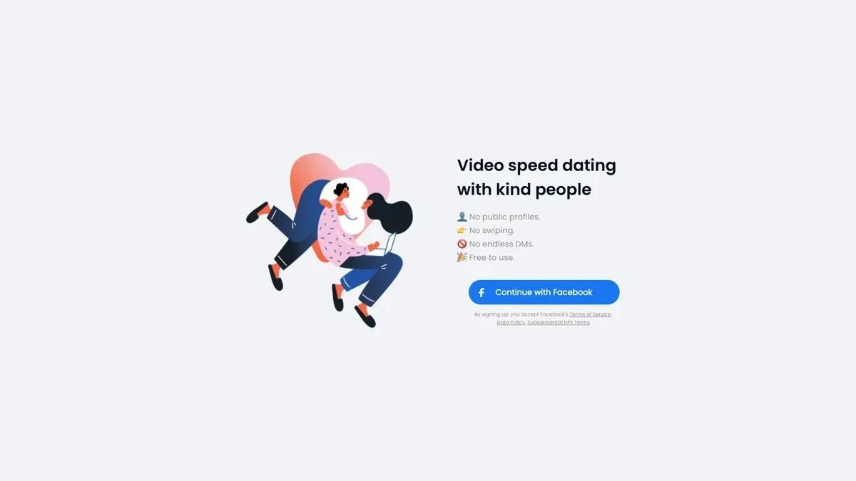 Facebook показав додаток Sparked для швидких побачень у відеочаті