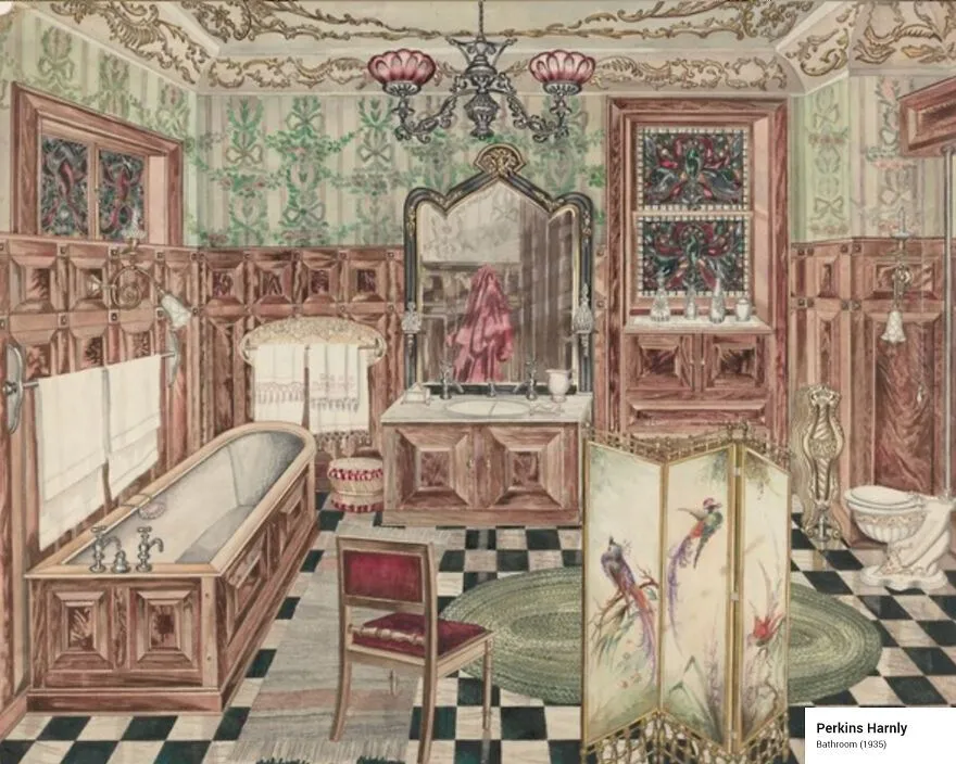 картина з ванною кімнатою картина з ванною кімнатою