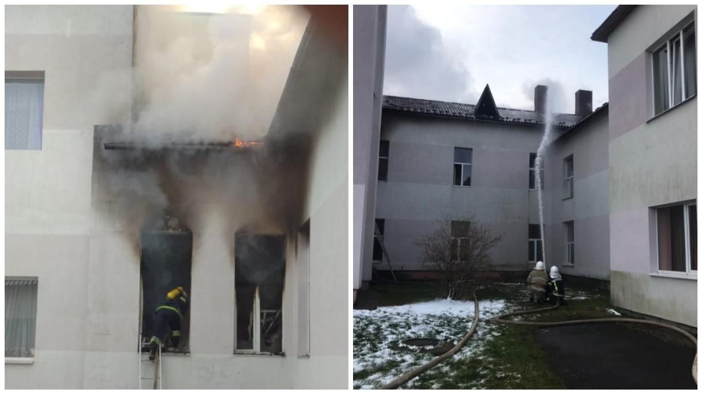 У Долині в лікарні 15 квітня сталася масштабна пожежа: фото, відео У Долині в лікарні 15 квітня сталася масштабна пожежа: фото, відео