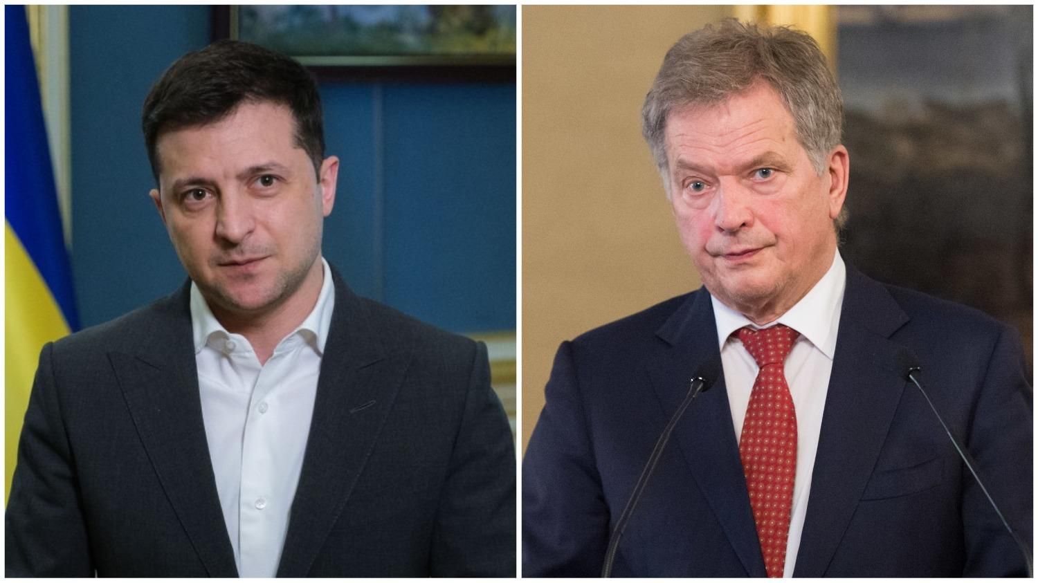 Зеленський обговорив з президентом Фінляндії загострення на Донбасі Зеленський обговорив з президентом Фінляндії загострення на Донбасі