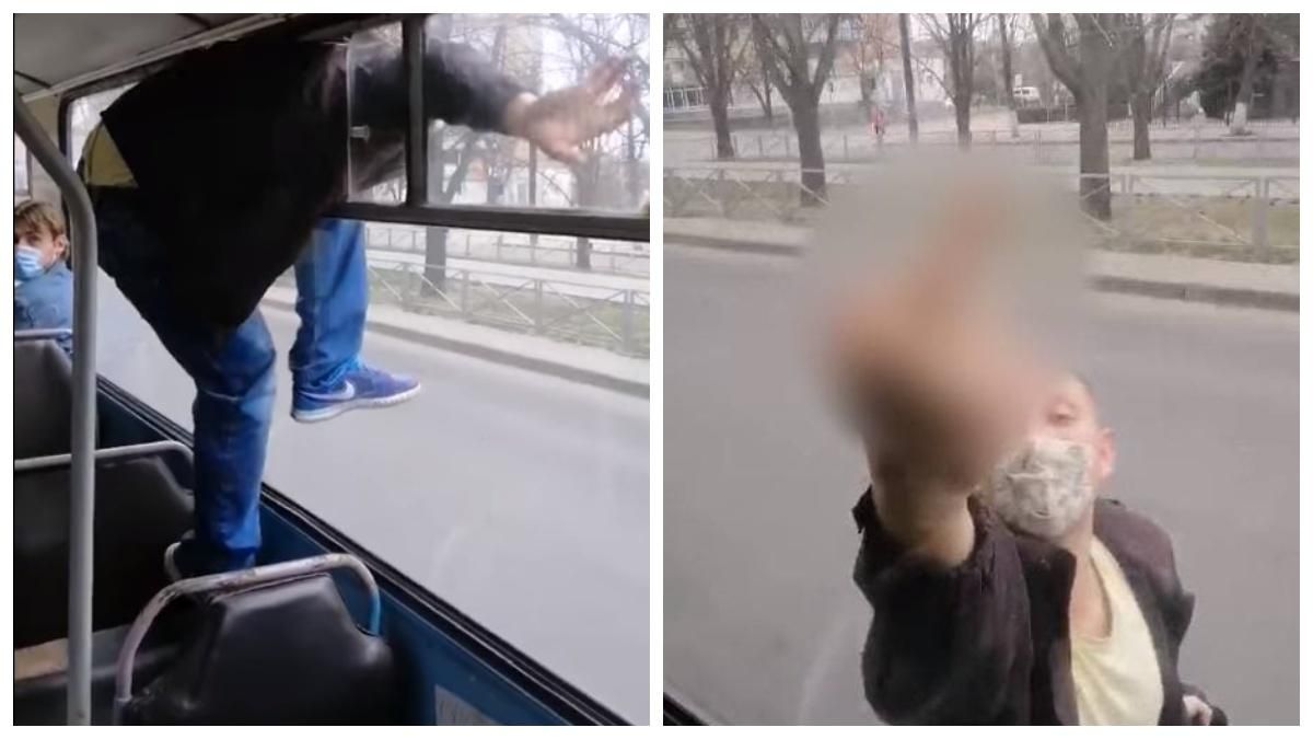 У Черкасах 16 квітня 2021 чоловік побив кондукторку тролейбуса