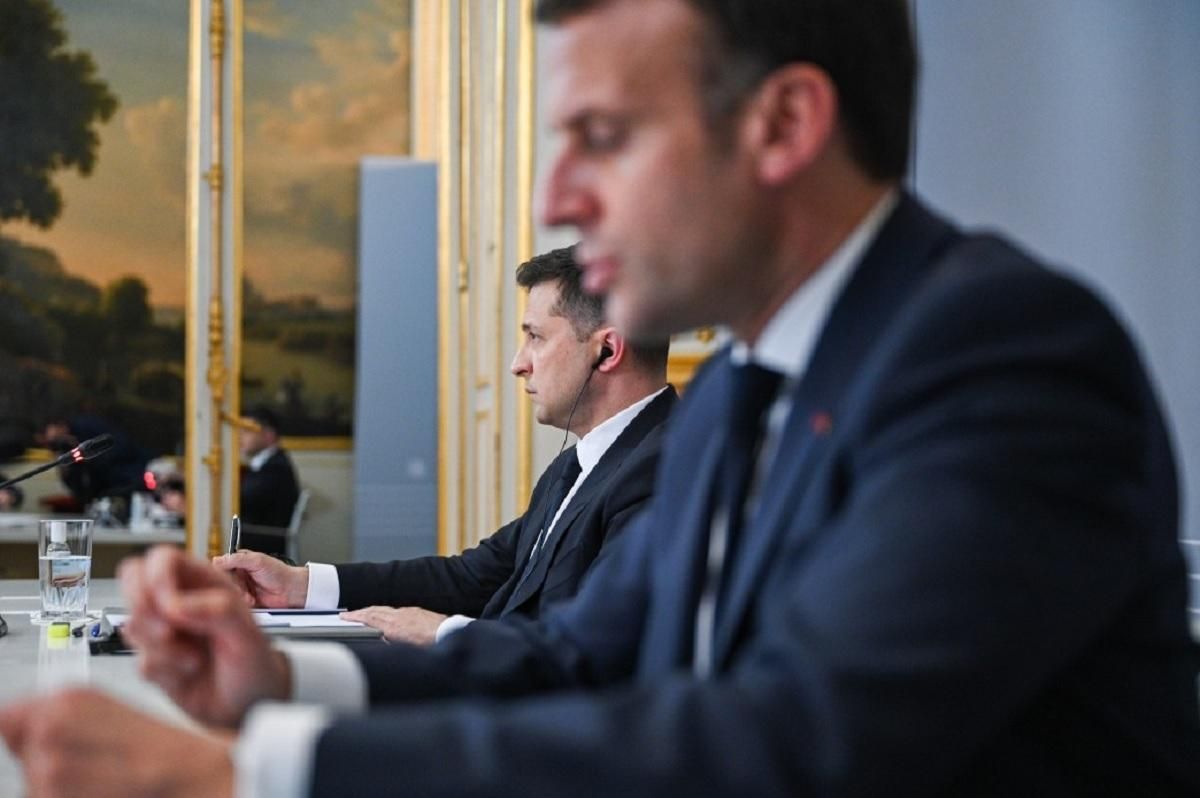 Ми з Макроном на одній хвилі, – Зеленський про візит у Францію Ми з Макроном на одній хвилі, – Зеленський про візит у Францію