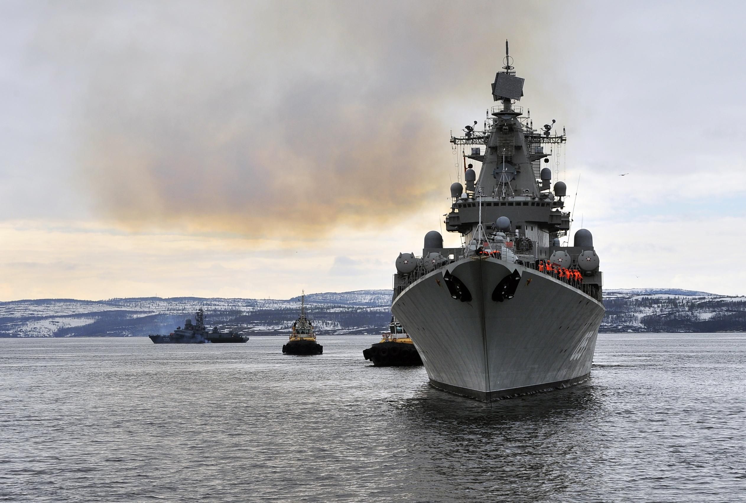 Кораблі Росії 17 квітня 2021 зайшли у Чорне море 
