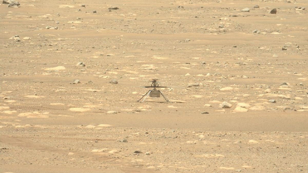 Марсіанський вертоліт Ingenuity пройшов важливе випробування