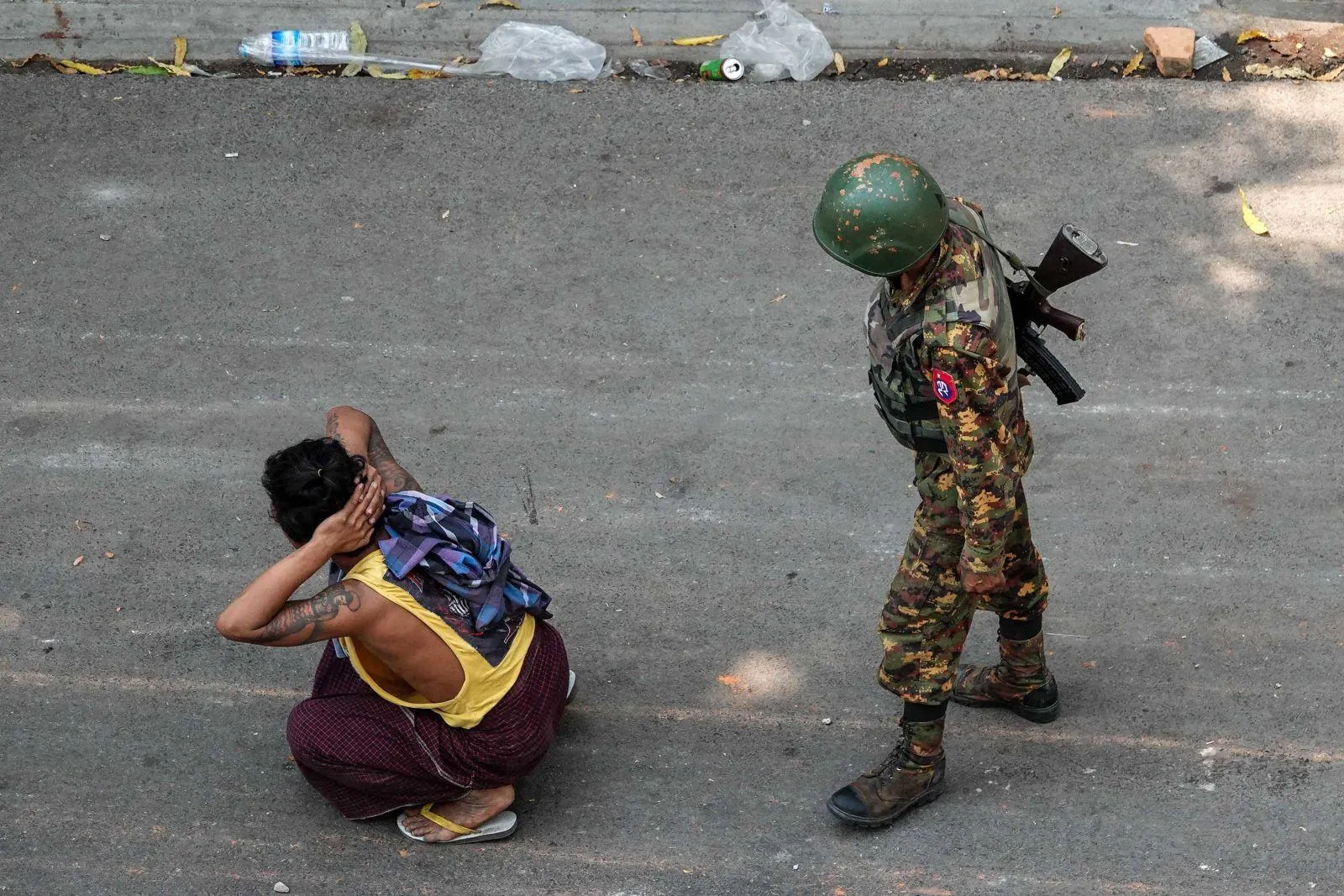 протести в м'янмі