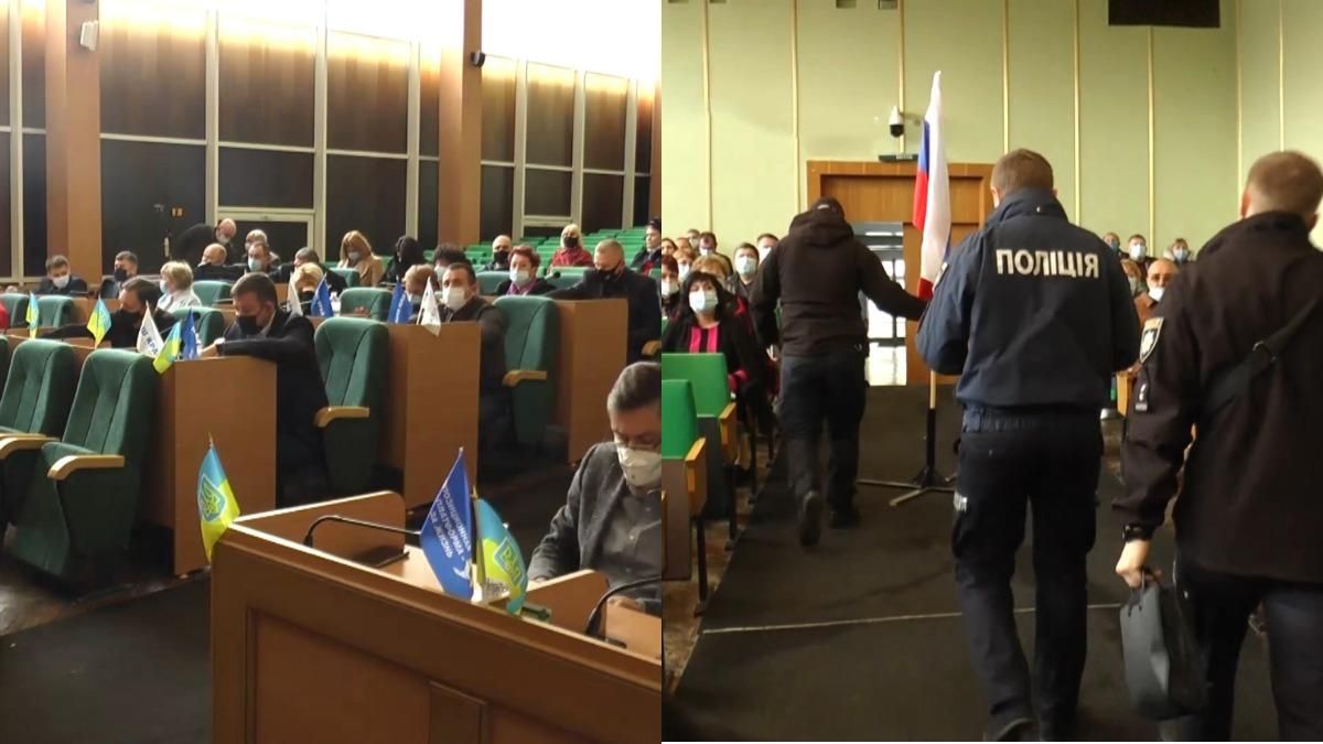 В Славянске прокремлевские депутаты не дают принять бюджет В Славянске прокремлевские депутаты не дают принять бюджет