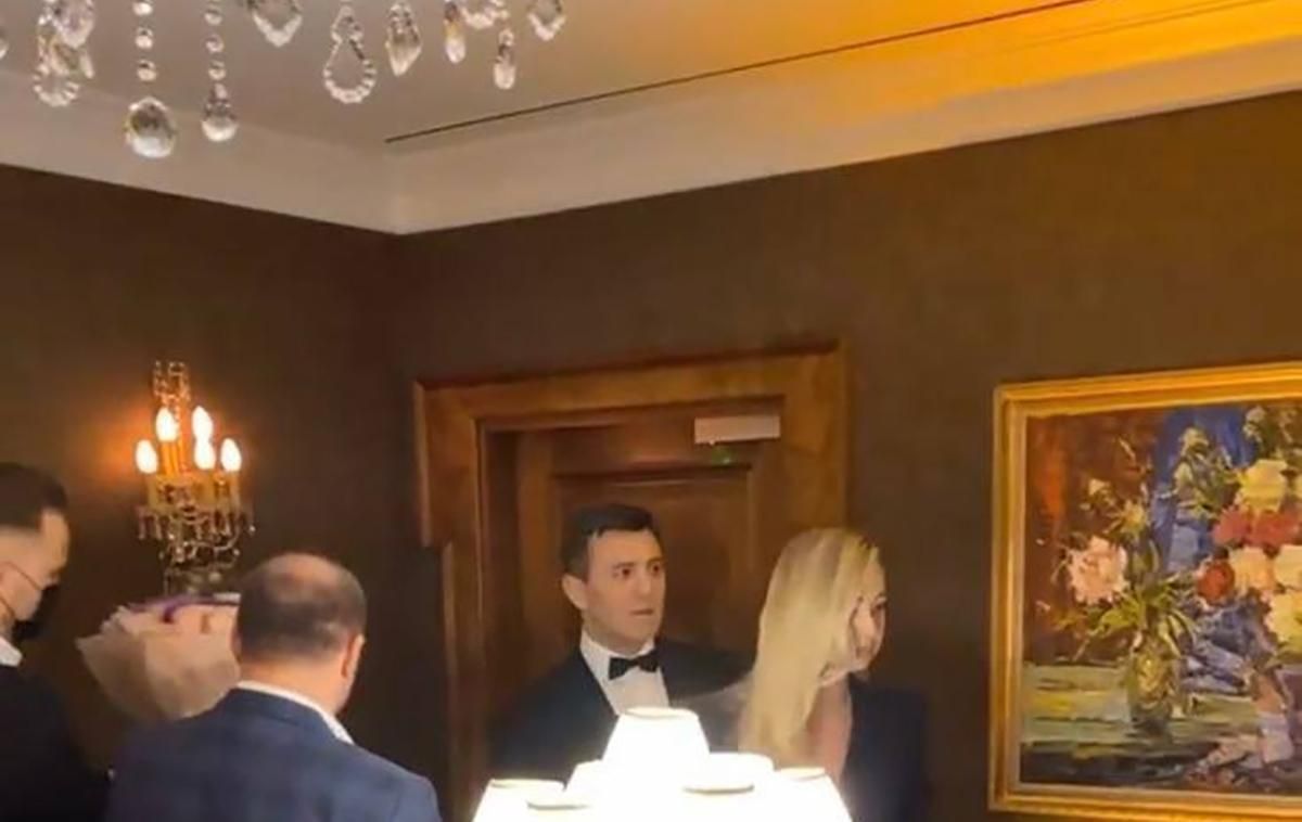 Тищенко влаштував дружині вечірку під час локдауну: фото, відео