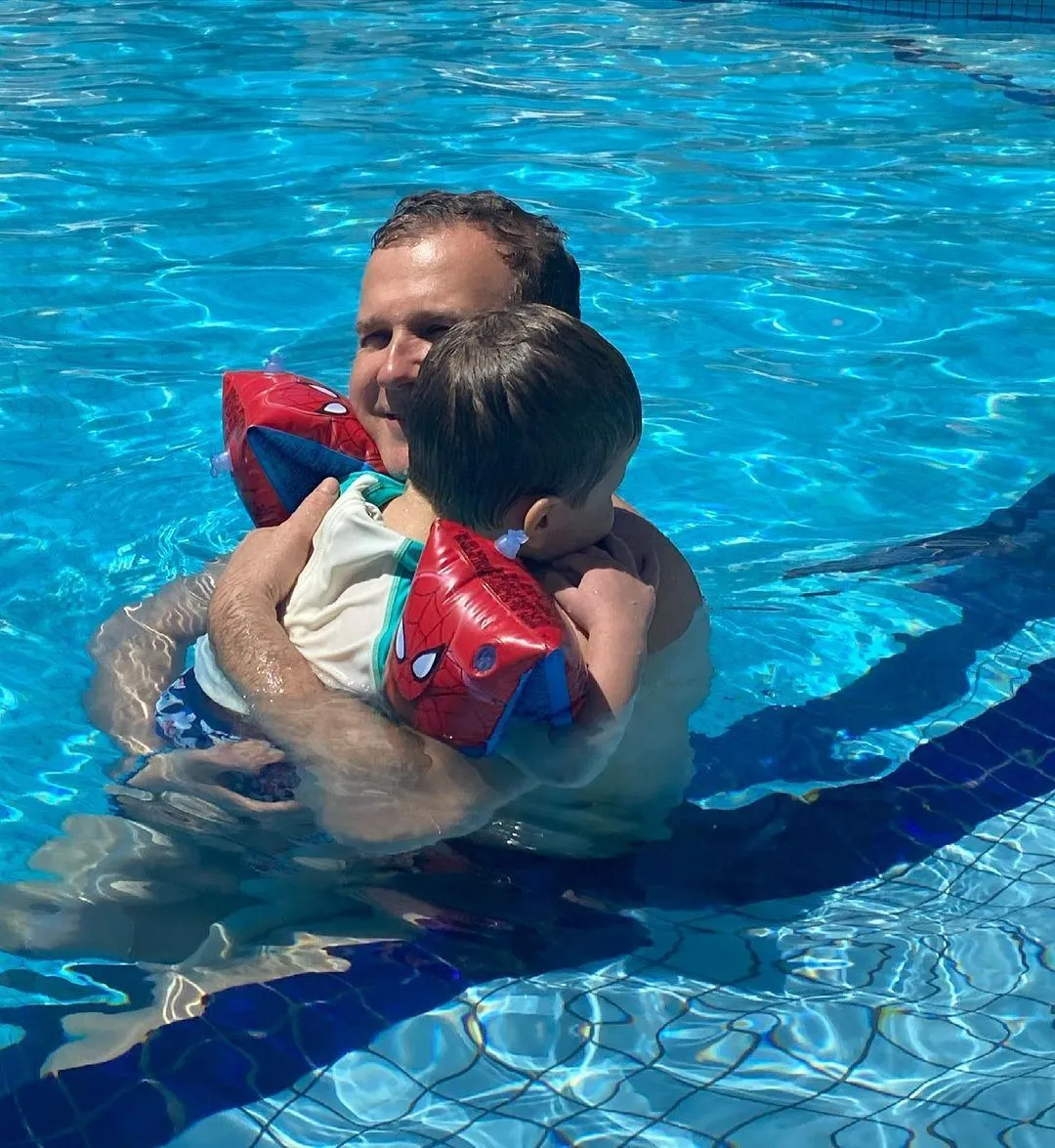 Юрій Горбунов з сином Юрій Горбунов з сином