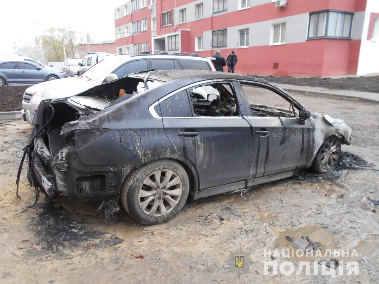 Сепаратизм авто підпал Харків траурний вінок Єгоров