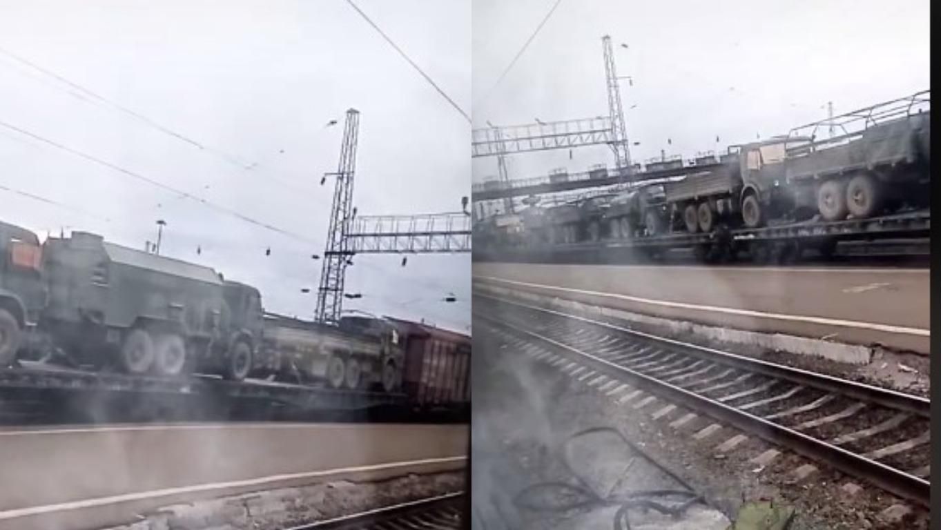 Російський ешелон прямує в Крим: яку військову техніку привезе ворог Російський ешелон прямує в Крим: яку військову техніку привезе ворог