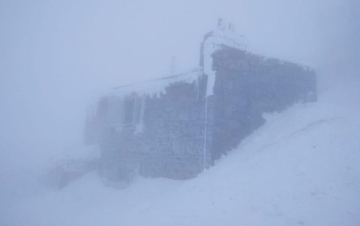 Погода в Карпатах 22 апреля 2021: на Поп Иване снег и мороз