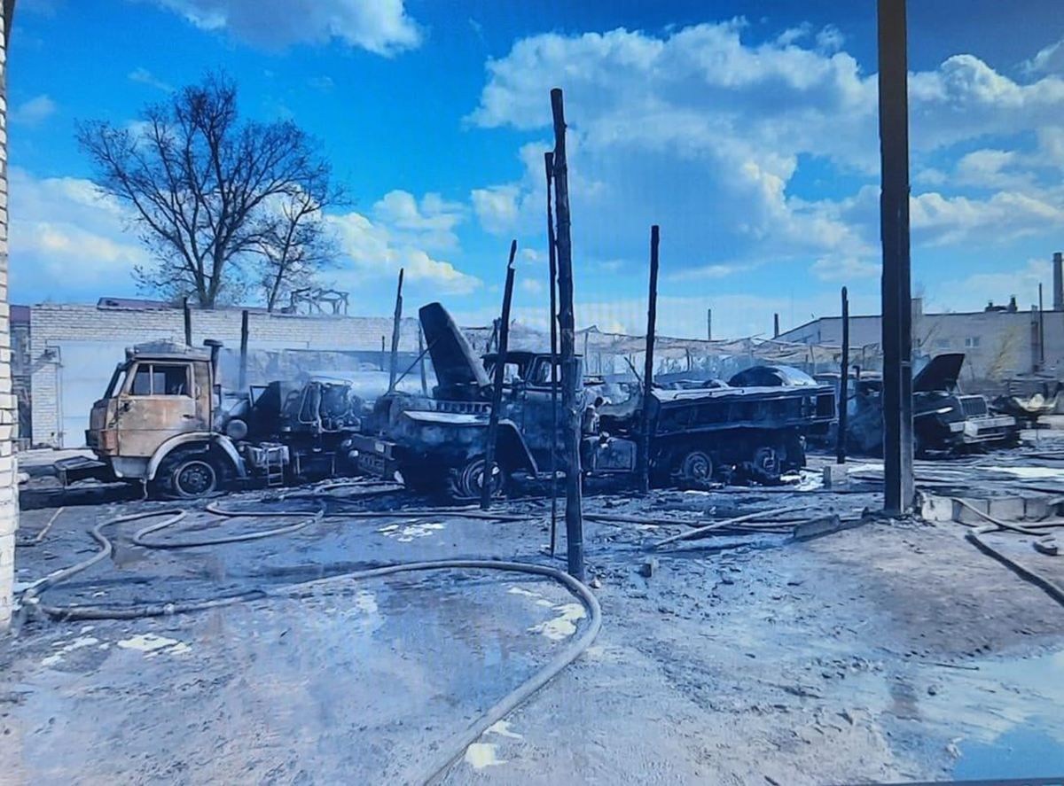 Пожежа у військовій частині на Луганщині 22.04.2021: деталі