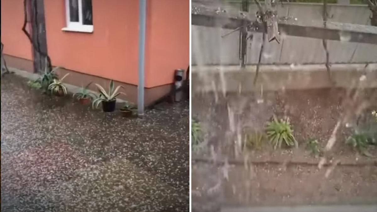 Закарпатье накрыла мощная буря, выпал град 22 апреля 2021: видео Закарпатье накрыла мощная буря, выпал град 22 апреля 2021: видео