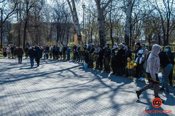 Вербна неділя у Дніпрі Вербна неділя у Дніпрі