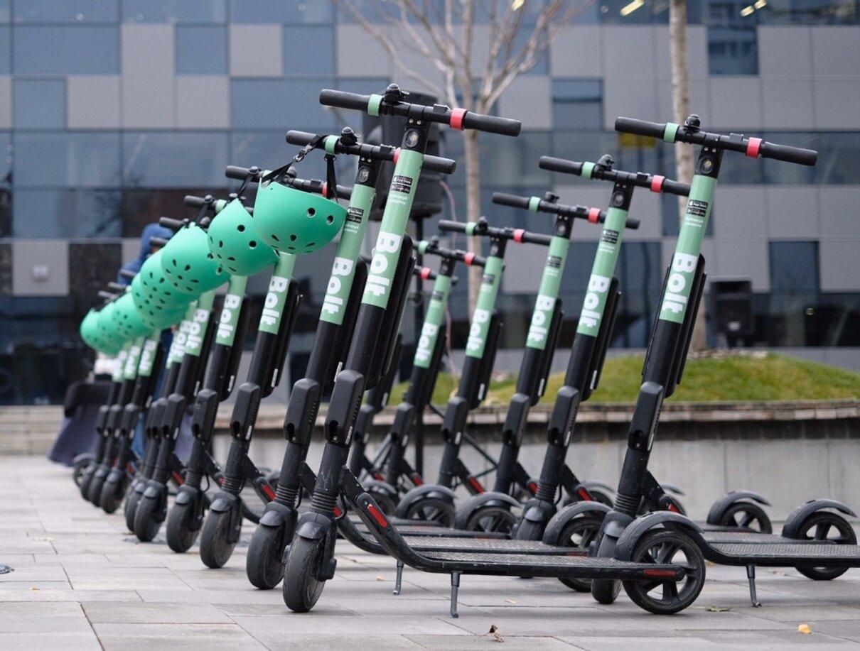 Во Львове заработал прокат электросамокатов Bolt: цена Во Львове заработал прокат электросамокатов Bolt: цена