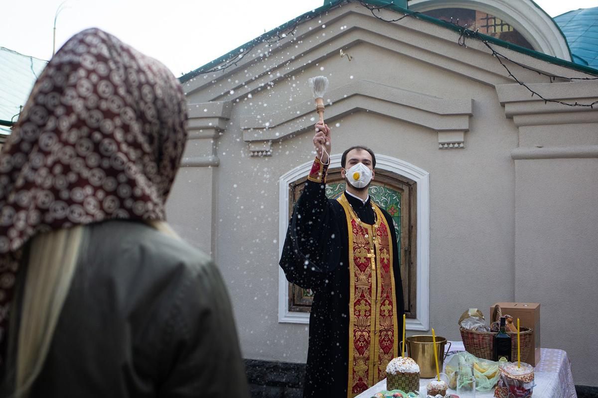 Ограничения на Пасху в Запорожской области