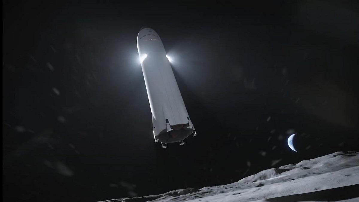 Ілон Маск впевнений, що SpaceX під силу висадити людей на Місяць у 2024 році Ілон Маск впевнений, що SpaceX під силу висадити людей на Місяць у 2024 році