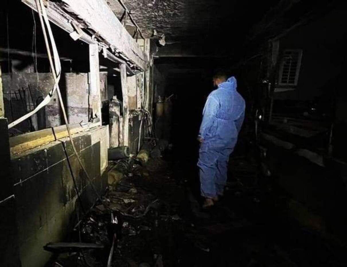 Пожежа у лікарні в Багдаді 25 квітня: кількість жертв зросла до 82