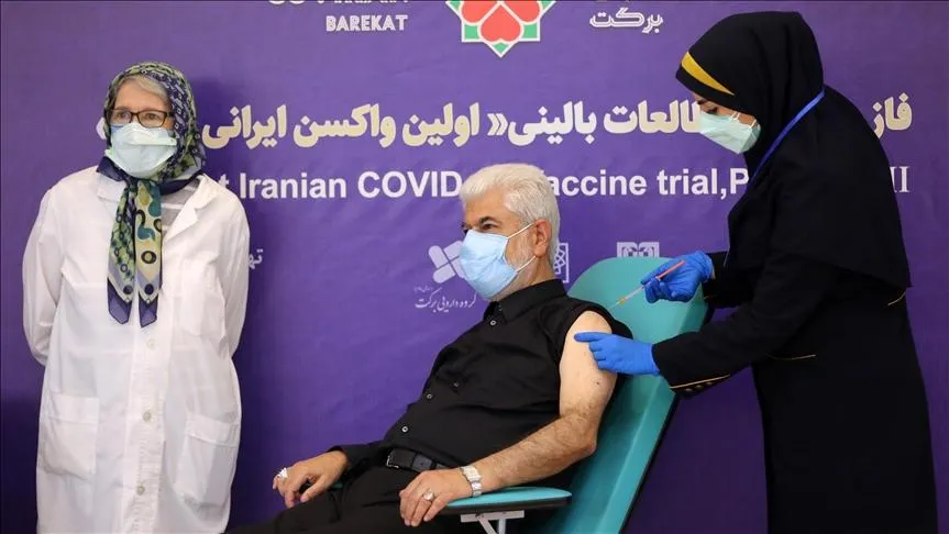 вакцинація іран