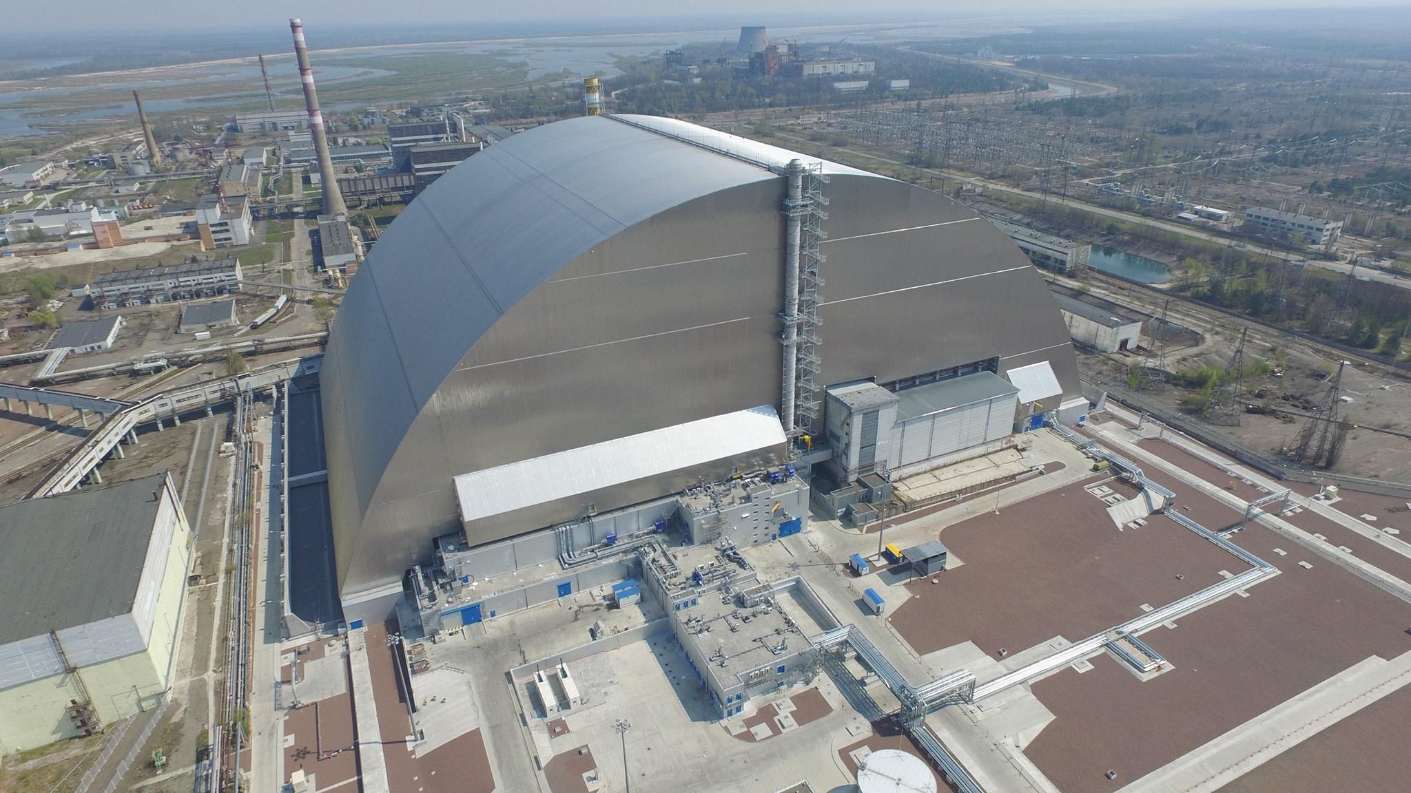 В Чернобыле ввели новое хранилище отработанного ядерного топлива