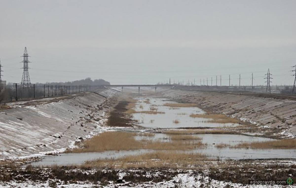 Північно-Кримський канал не подаватиме воду в Крим