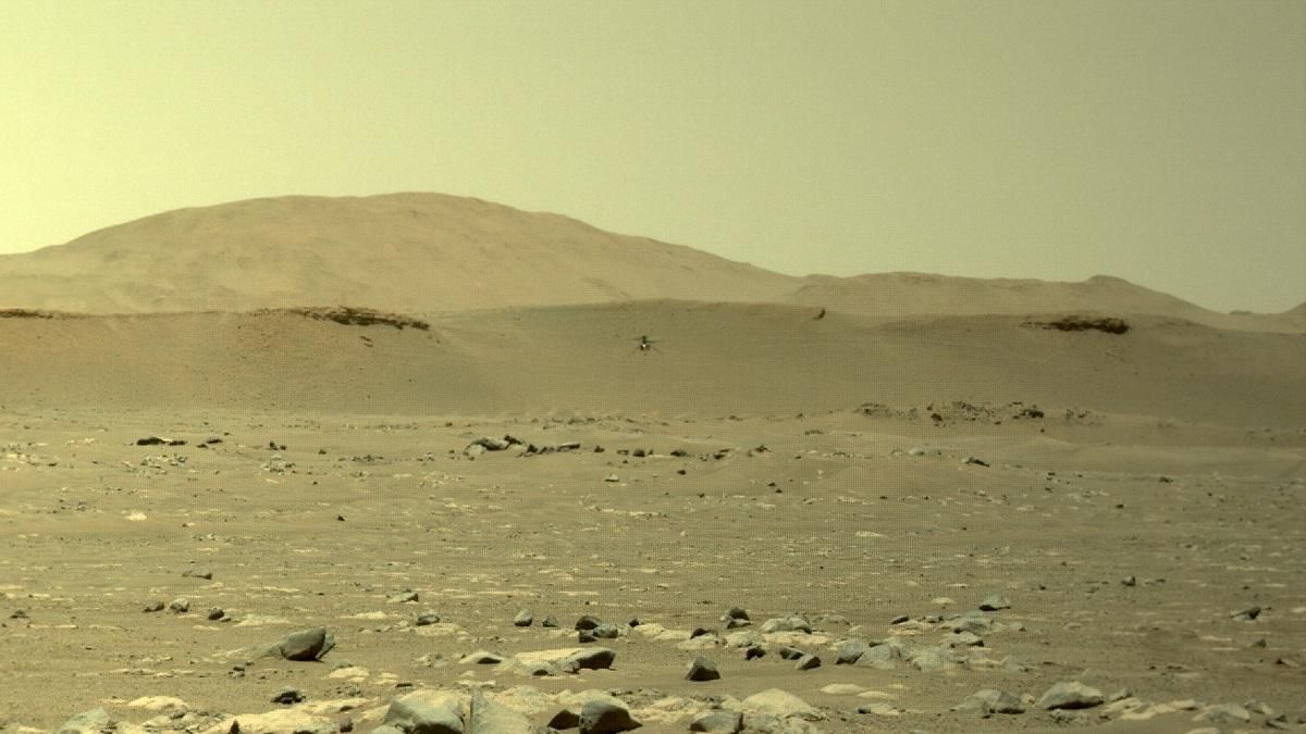 Вище, швидше і дальше: Ingenuity здійснив третій політ над Марсом Вище, швидше і дальше: Ingenuity здійснив третій політ над Марсом