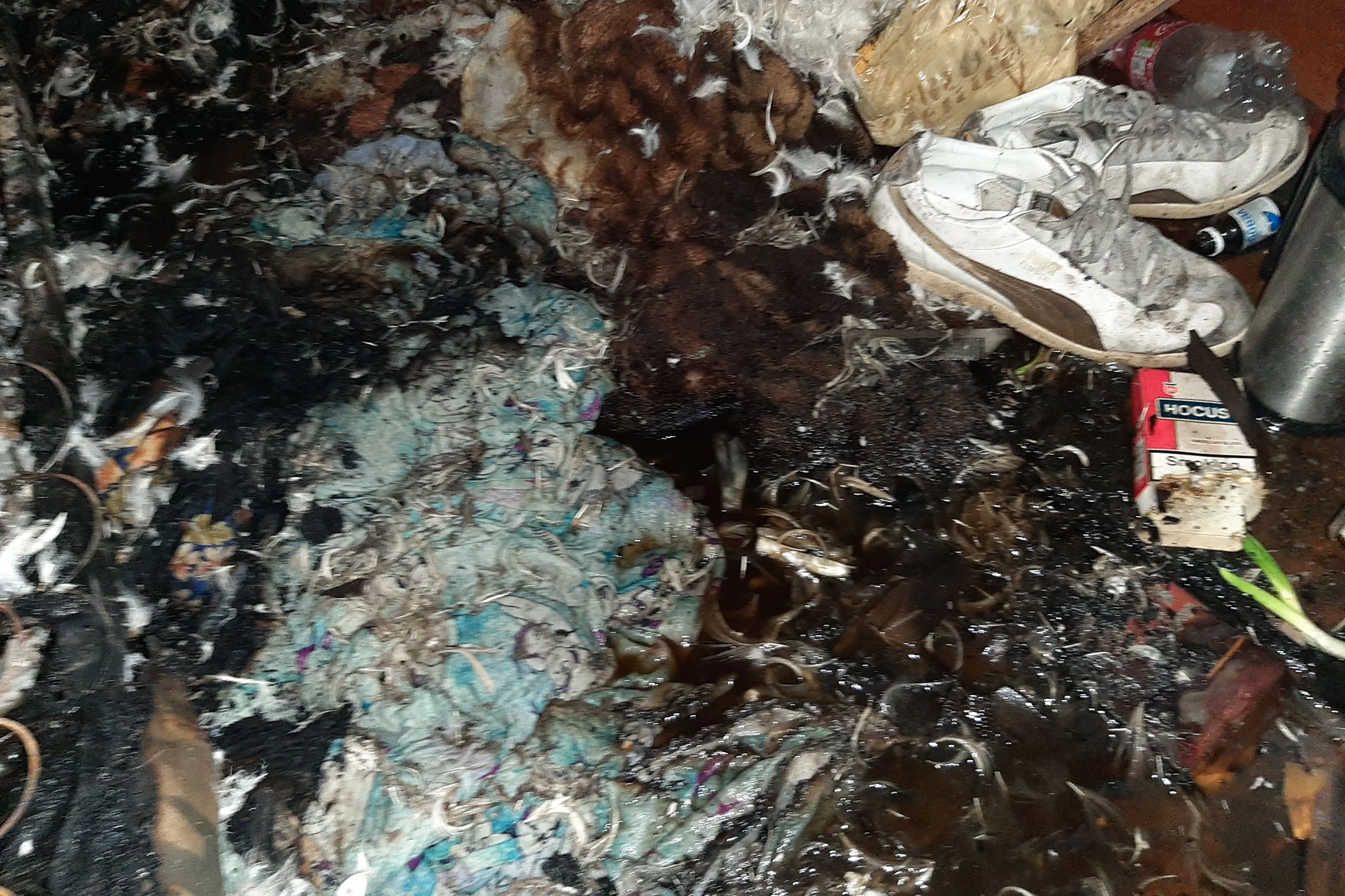 В Харкові в квартирі горіли речі домашнього вжитку