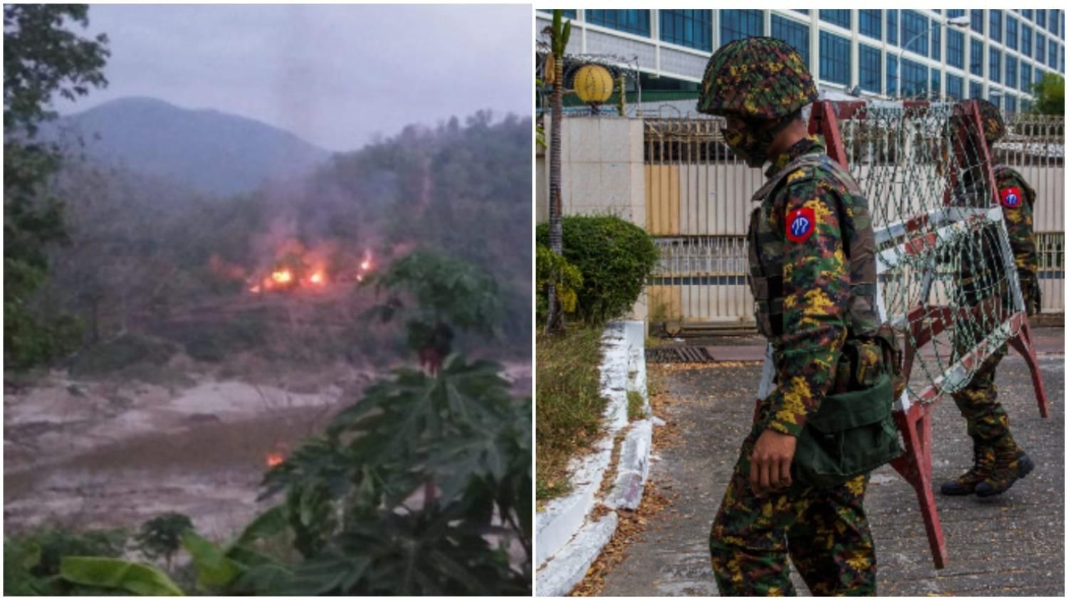 В Мьянме, где 3 месяца продолжается госпереворот, начались боевые действия В Мьянме, где 3 месяца продолжается госпереворот, начались боевые действия