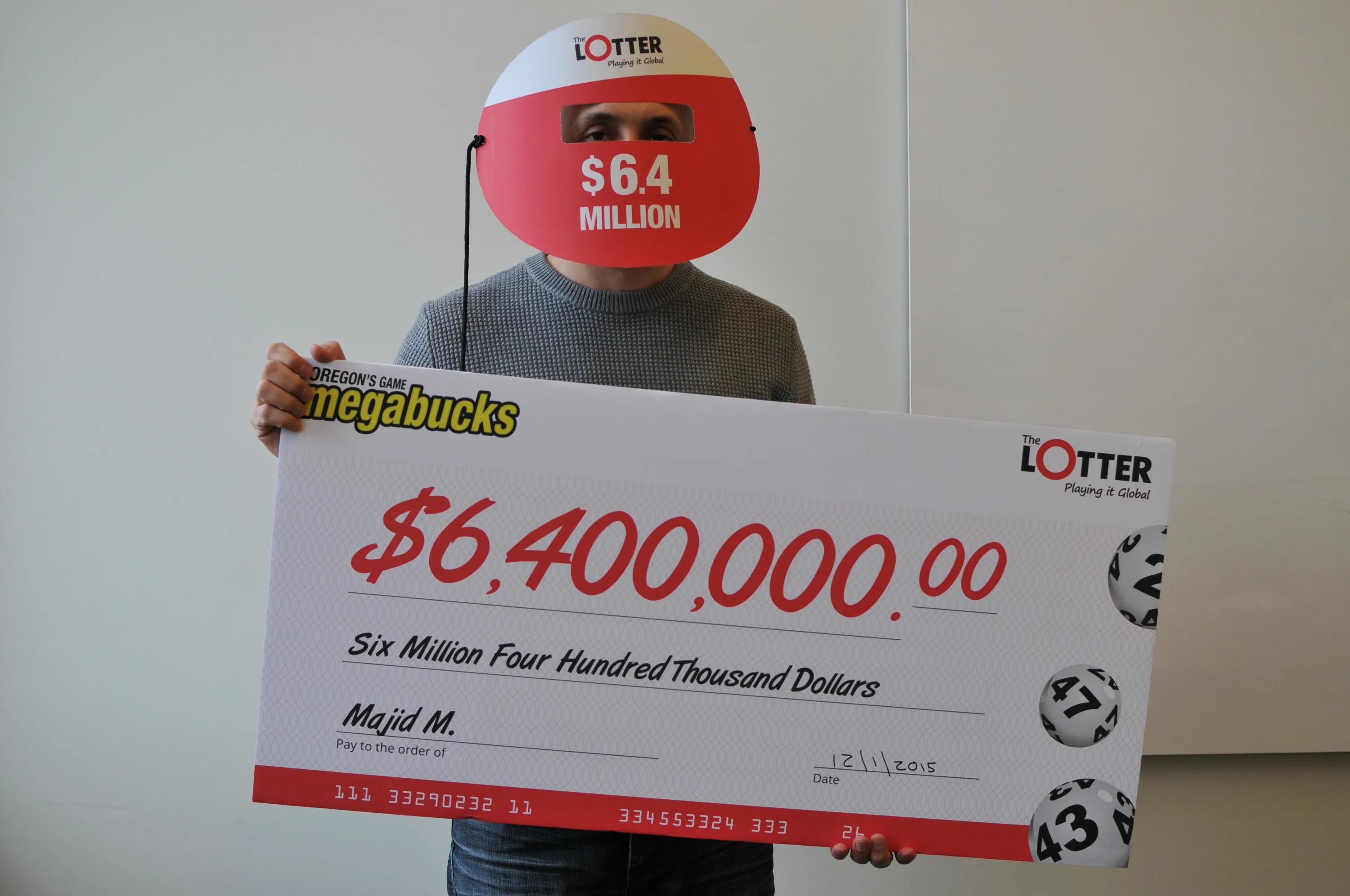 Переможець лотереї Mega Millions Переможець лотереї Mega Millions