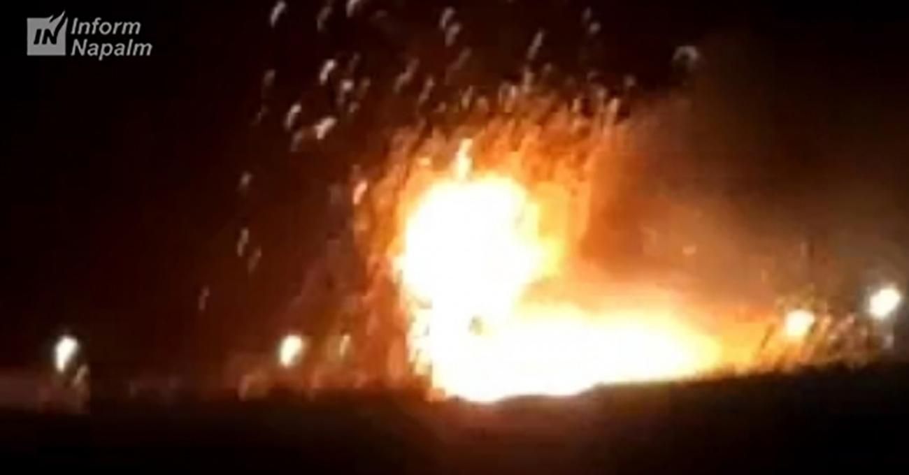 Есть ли случайностью взрыв танка на территории военной части России