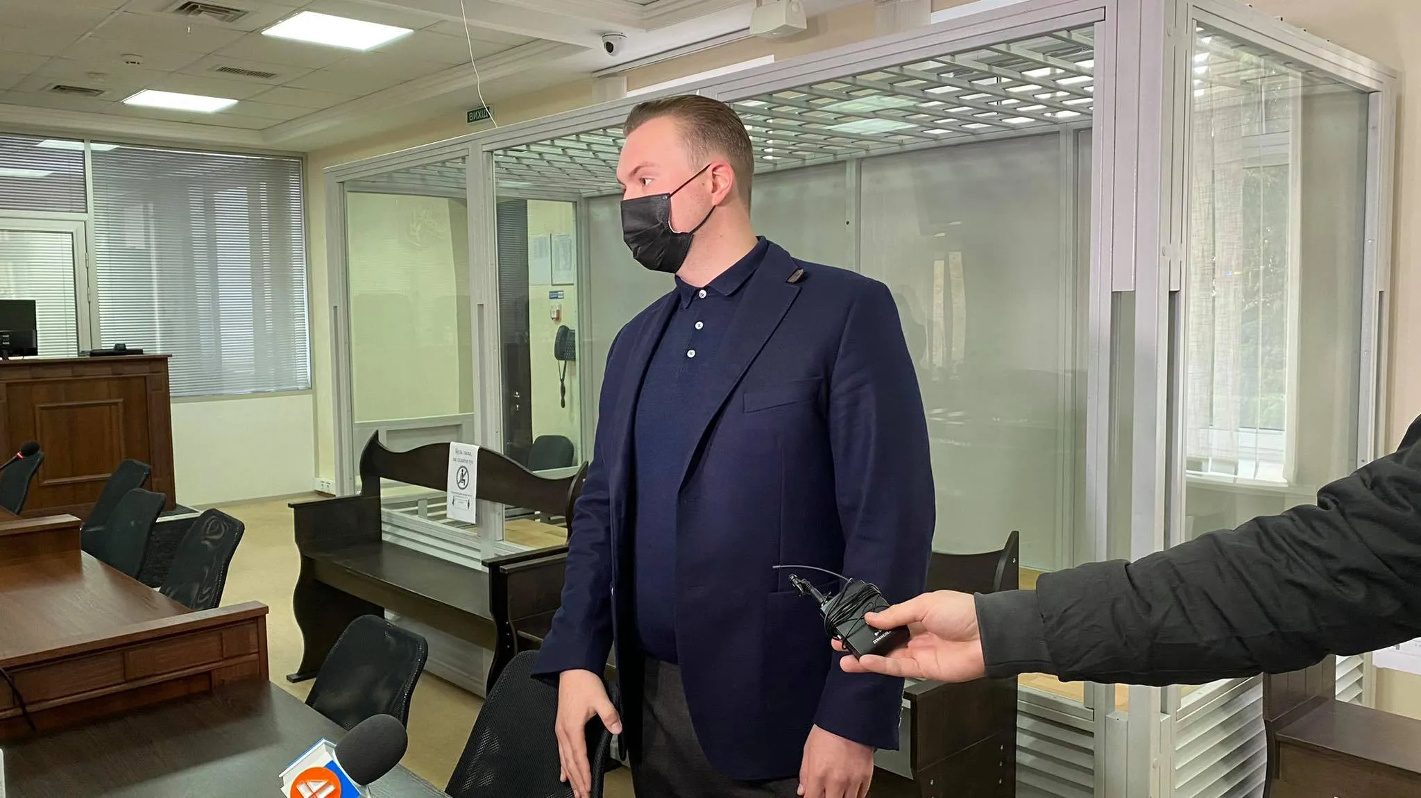 Гладковський-молодший у суді Гладковський-молодший у суді