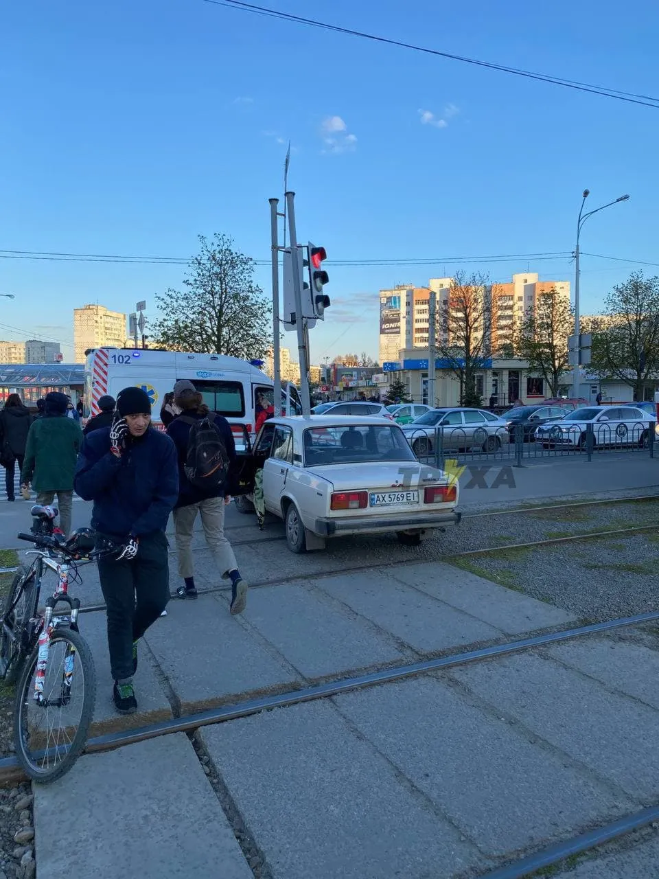 Аварія Жигулі ДТП Світлофор Смерть водія Аварія Жигулі ДТП Світлофор Смерть водія