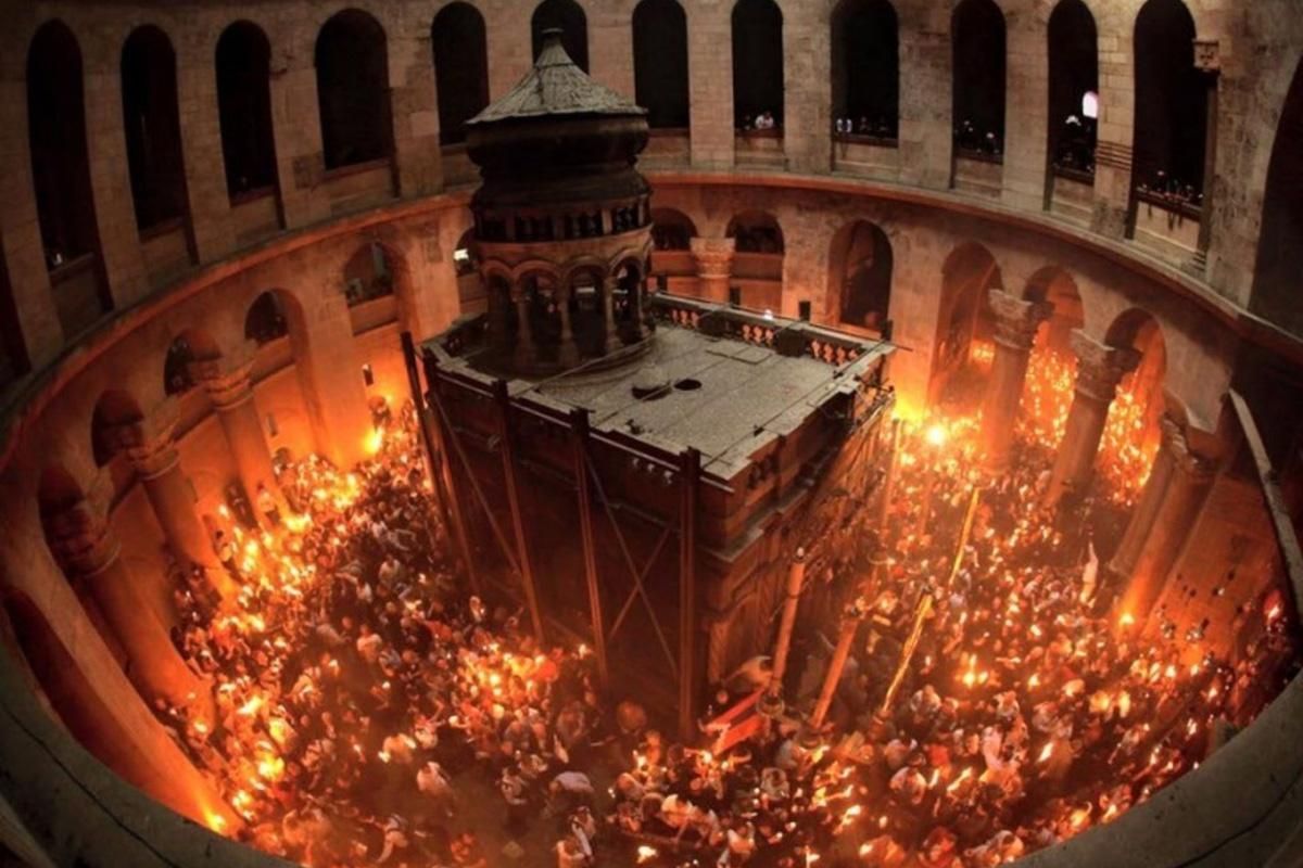 Сходження Благодатного вогню в Єрусалимі: онлайн-трансляція Сходження Благодатного вогню в Єрусалимі: онлайн-трансляція