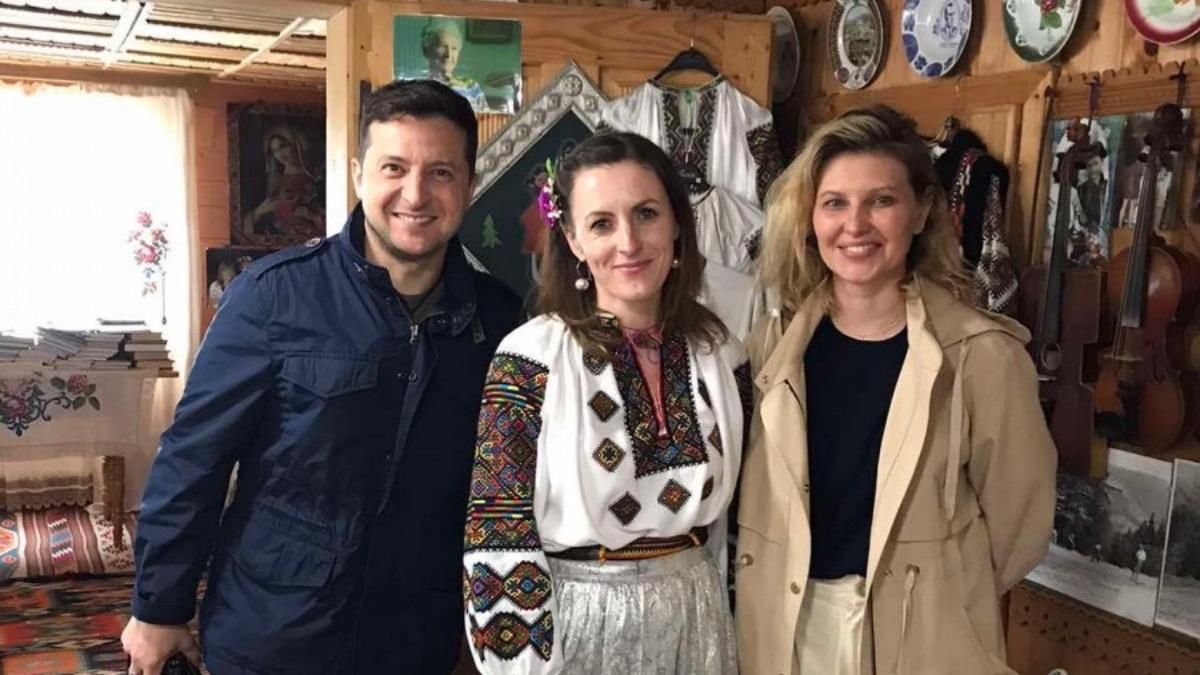 Не официальный визит, - Зеленский с женой посетил Прикарпатье