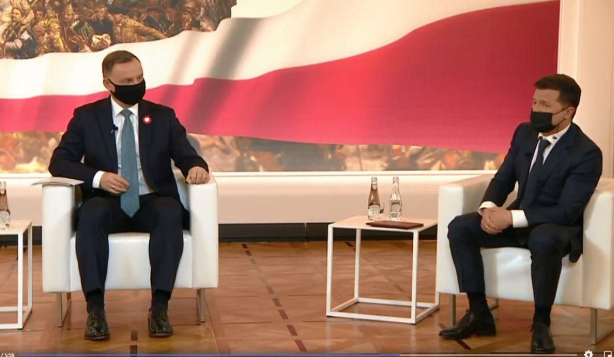 Кто-то всегда писал для Украины законы, – что Зеленский сказал Дуде Кто-то всегда писал для Украины законы, – что Зеленский сказал Дуде