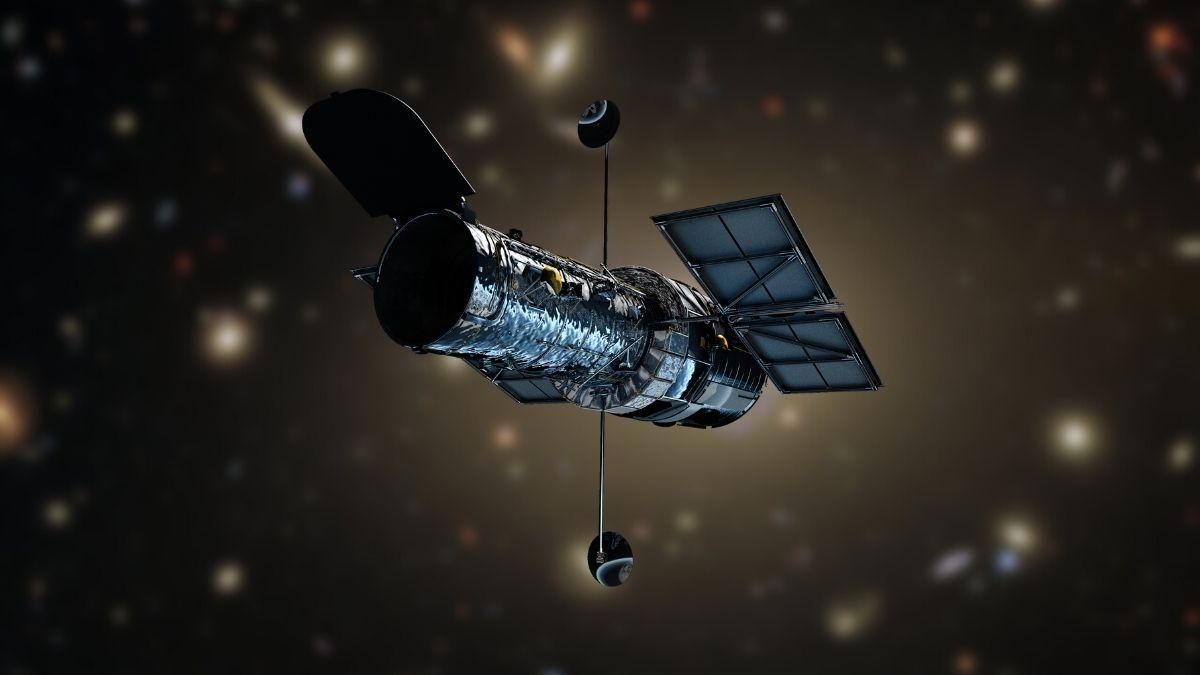 Квартет яскравих галактик у процесі злиття на фото Hubble Квартет яскравих галактик у процесі злиття на фото Hubble