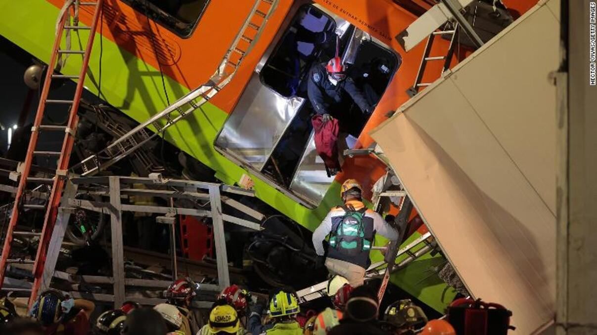 Кількість жертв катастрофи метро у Мексиці продовжує зростати