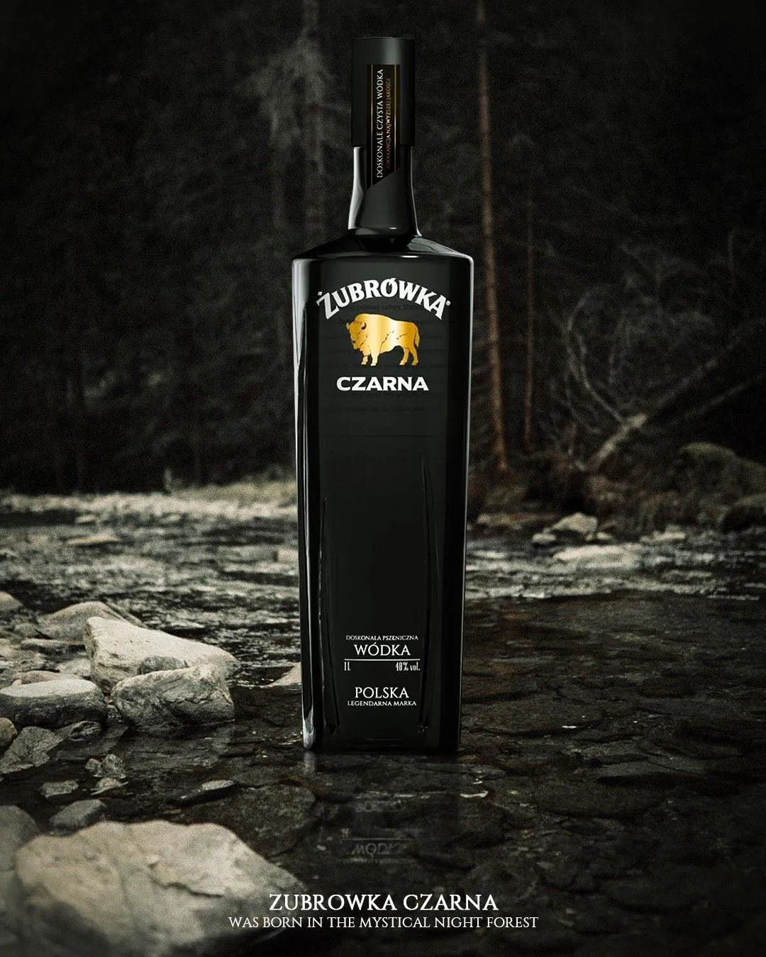 Zubrowka Czarna – уникальный дизайн, рецепт коктейля Чарна Мэри