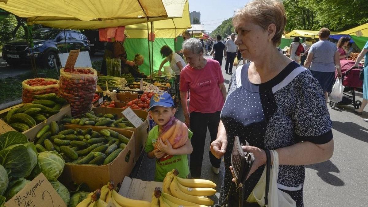 В Киеве начали работать продуктовые ярмарки