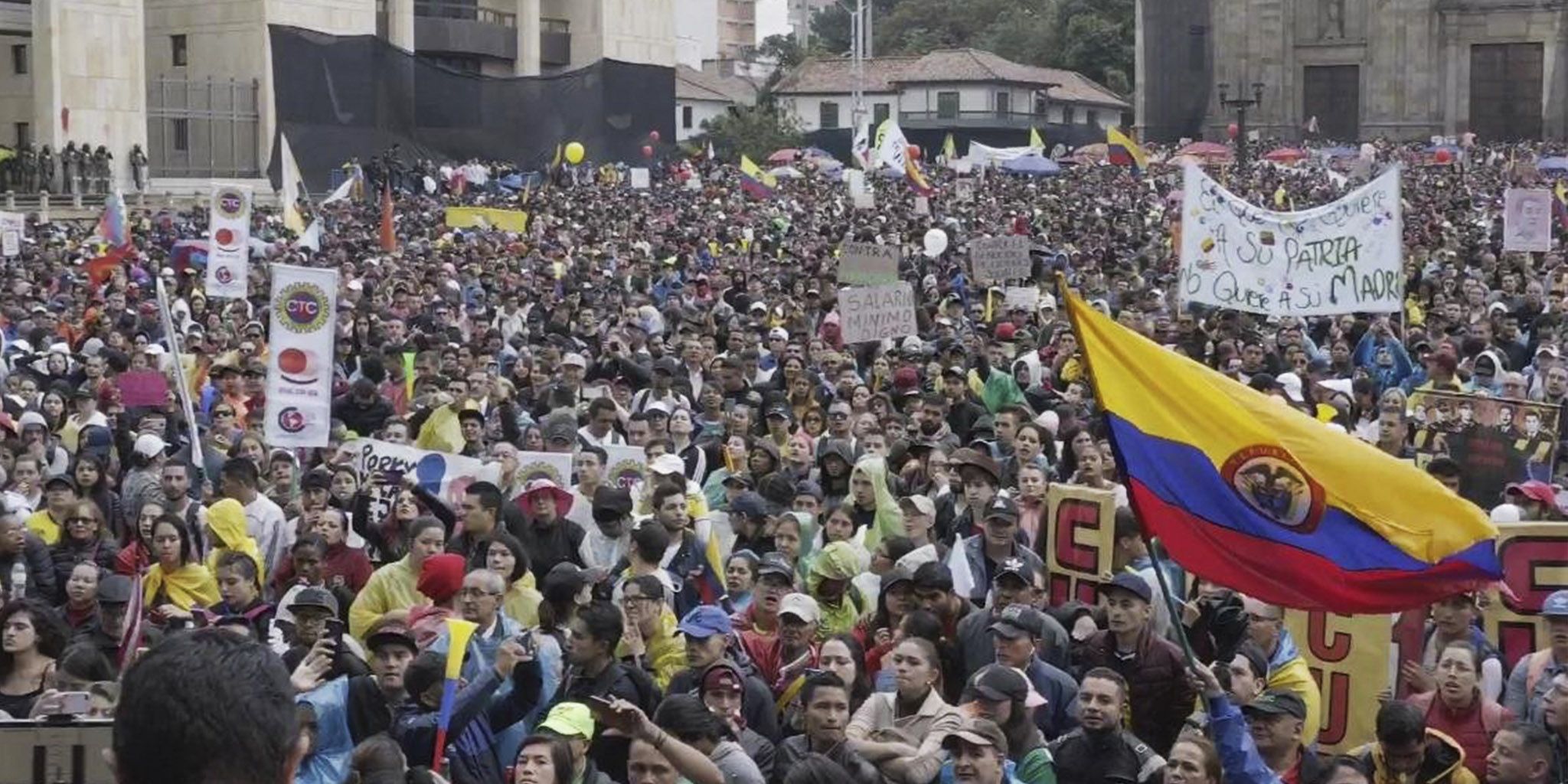 Во время протестов в Колумбии 89 человек пропали без вести, есть несовершеннолетние